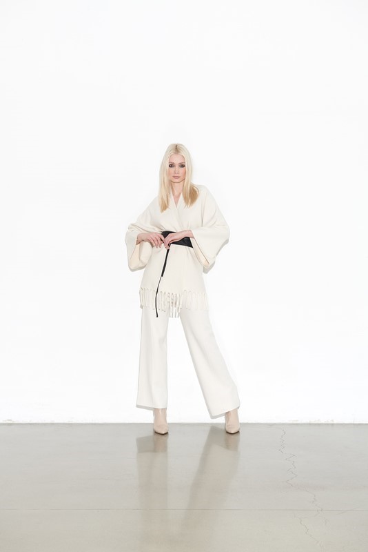 B.YU Kimono con le frange