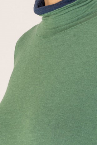 SISTE'S Maglia dolcevita reversibile