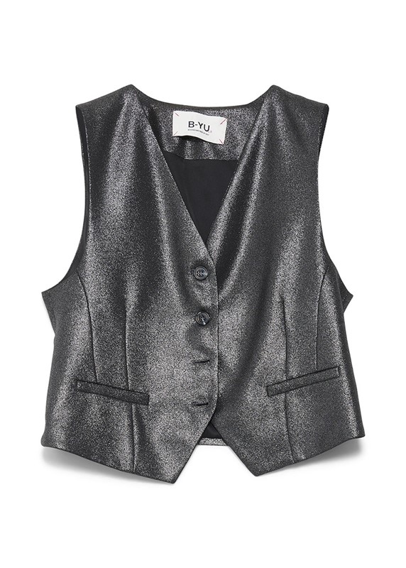 B.YU Gilet laminato