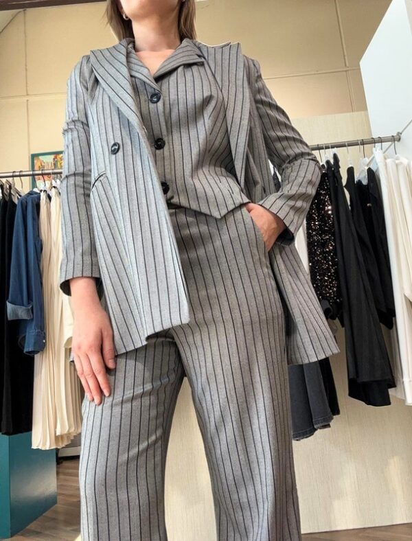 SISTE'S Gilet gessato