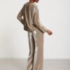 OTTOD'AME Pantalone palazzo in velluto