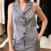 SISTE'S Gilet gessato