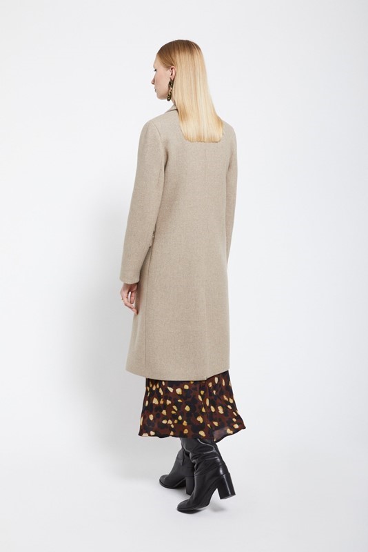 OTTOD'AME Cappotto lungo in misto lana