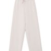 B.YU Pantaloni tessuto muta gamba dritta