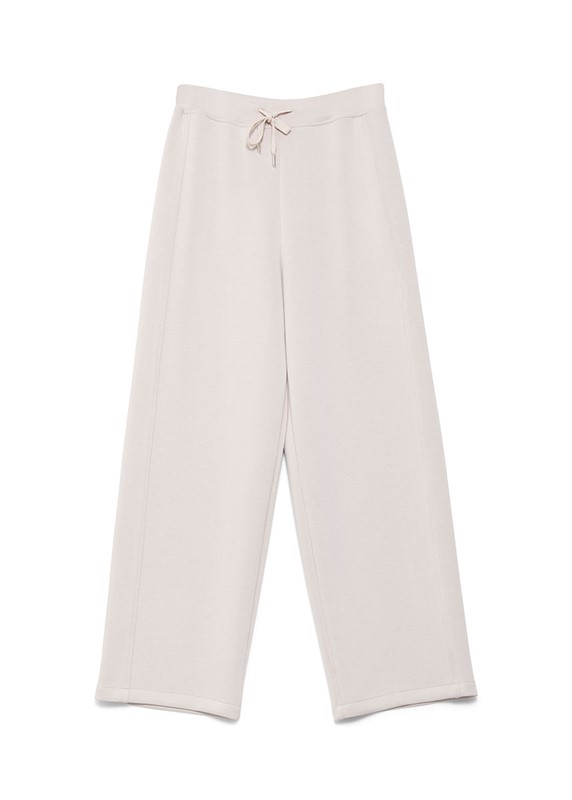 B.YU Pantaloni tessuto muta gamba dritta