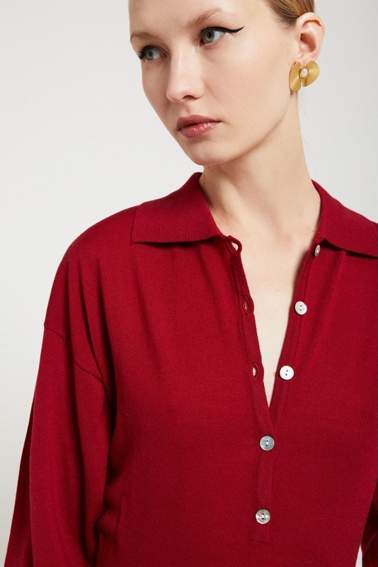 OTTOD'AME Body in maglia merlino