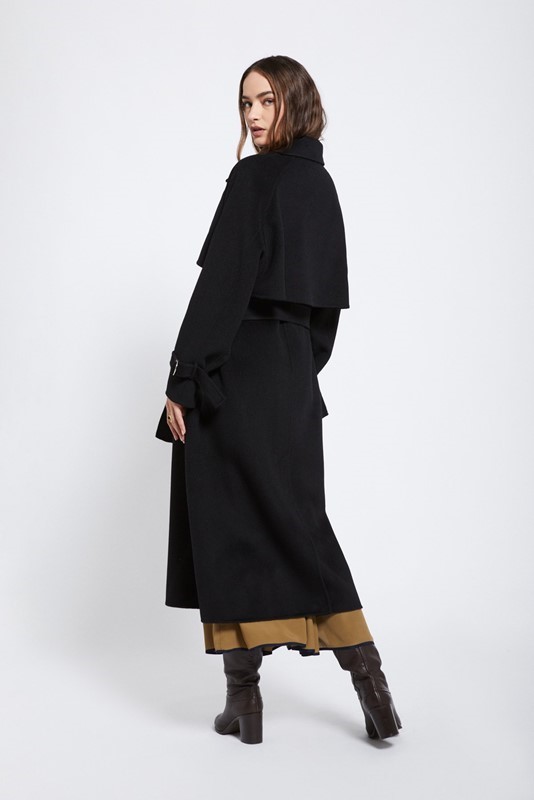 OTTOD'AME Trench lungo in misto lana