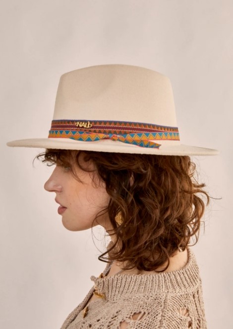 NALI' Cappello lady con nastro
