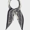 NALI' Foulard plisse' motivo