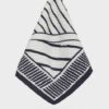 NALI' Foulard plisse' motivo