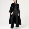 SURKANA Cardigan corto e aderente con scollo rotondo