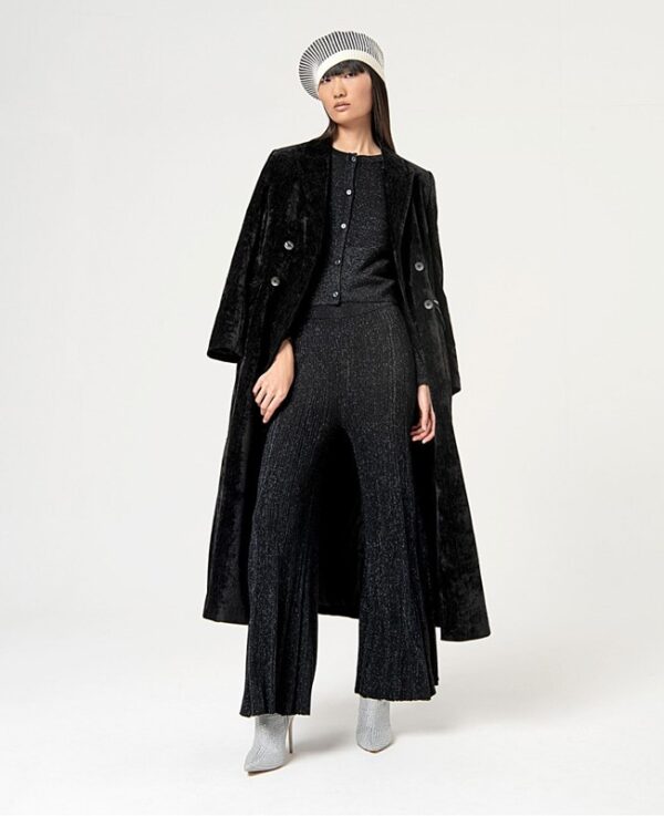 SURKANA Cardigan corto e aderente con scollo rotondo