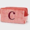 NALI' Trousse velluto lettera c