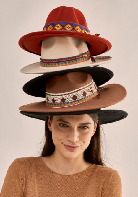 NALI' Cappello lady con nastro