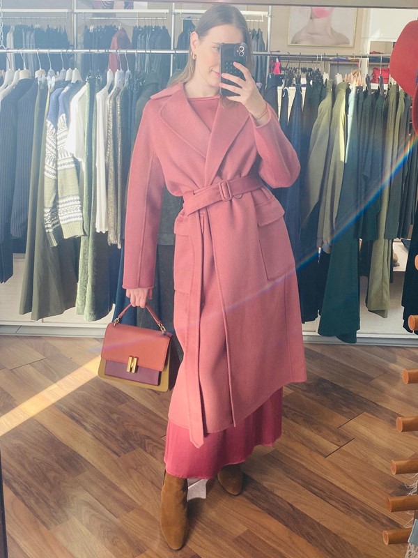 OTTOD'AME Cappotto lungo in misto lana
