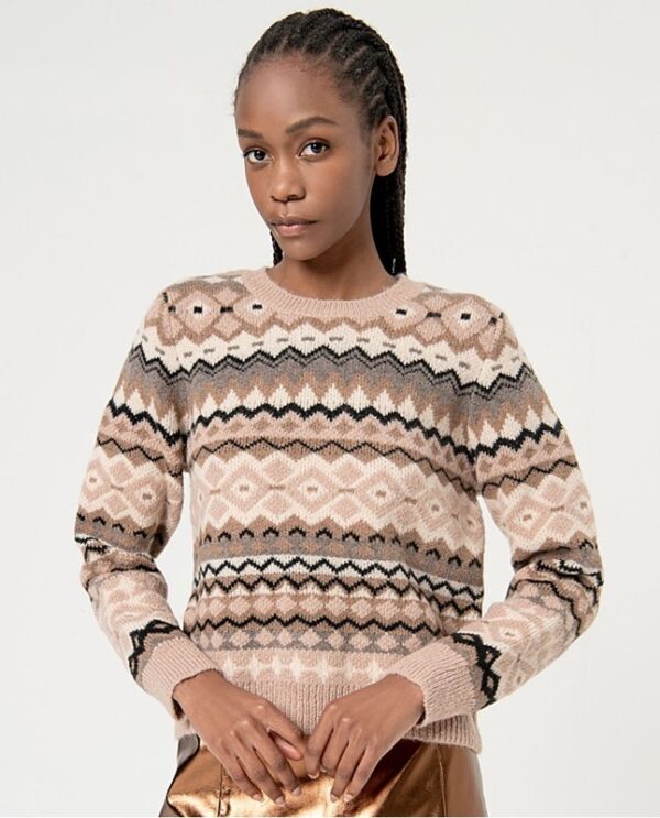 SURKANA Maglione jacquard con rombi