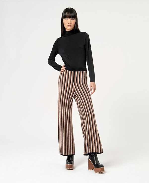 SURKANA Pantalone lungo elasticizzato spazzolato