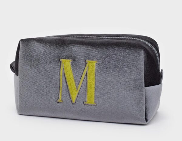 NALI' Trousse velluto lettera m