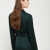 OTTOD'AME Blazer in viscosa con fusciacca