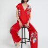 OTTOD'AME Camicia in viscosa con stampa fiore