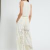 OTTOD'AME Pantalone a palazzo in pizzo