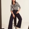 MORGAN T-shirt a maniche lunghe a righe