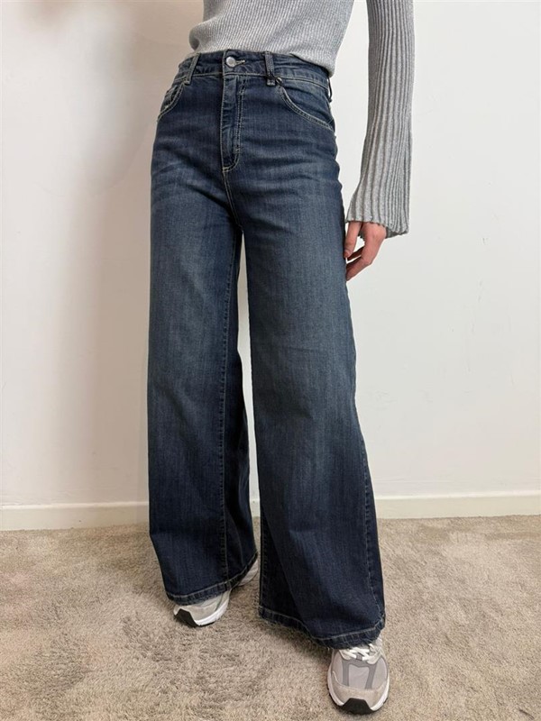7343D3F26C70BC601A70F6A3386CF115_ SOUVENIR Jeans denim a palazzo