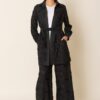 SISTE'S Pantalone cropped ricamato