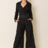 SISTE'S Pantalone cropped ricamato