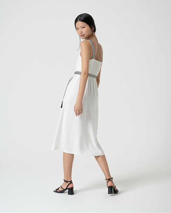 SURKANA Abito midi con bretella in maglia