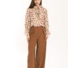 SPAGO DONNA Pantlonecon pences ampio