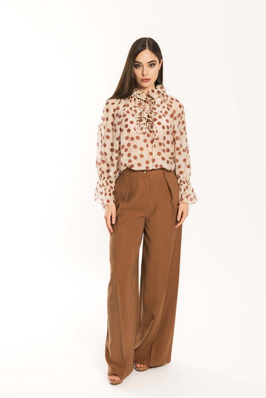 SPAGO DONNA Pantlonecon pences ampio