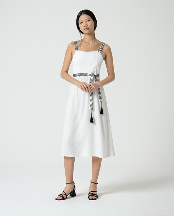 SURKANA Abito midi con bretella in maglia
