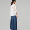 0A321157300896B29509312A8E340CB6_ LES JOLIES NANAS Camicia crop semi trasparente