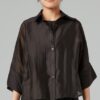 62941144882ECFAEB44984EA8A782EB5_ LES JOLIES NANAS Camicia crop semi trasparente