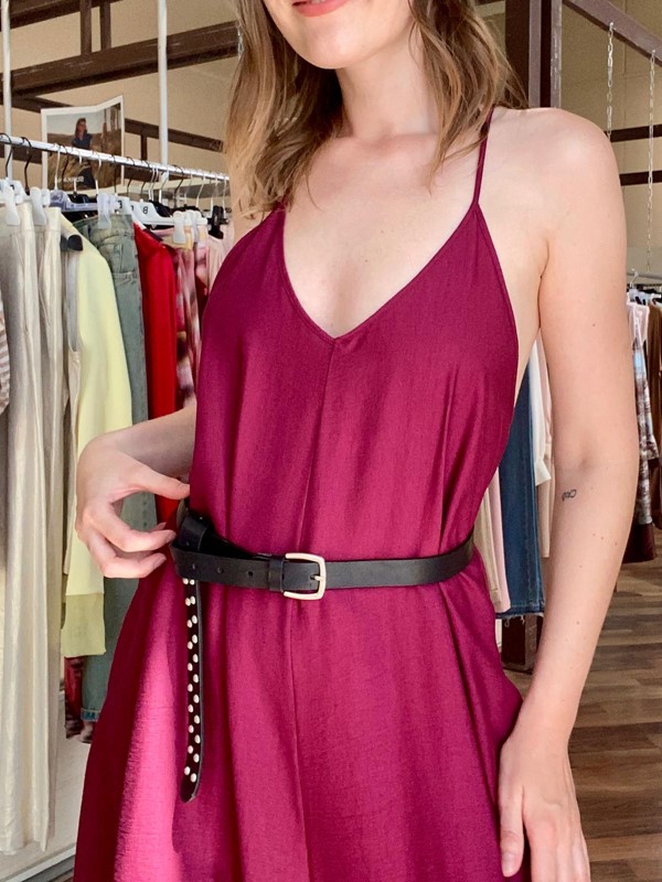 SOUVENIR Cintura con borchiette