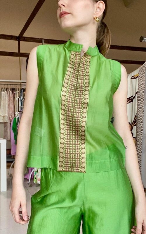 AGGÉL Blusa con ricamo