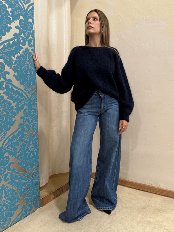 PHILIA LOFT Maglione con scollatura nodo sulla schiena