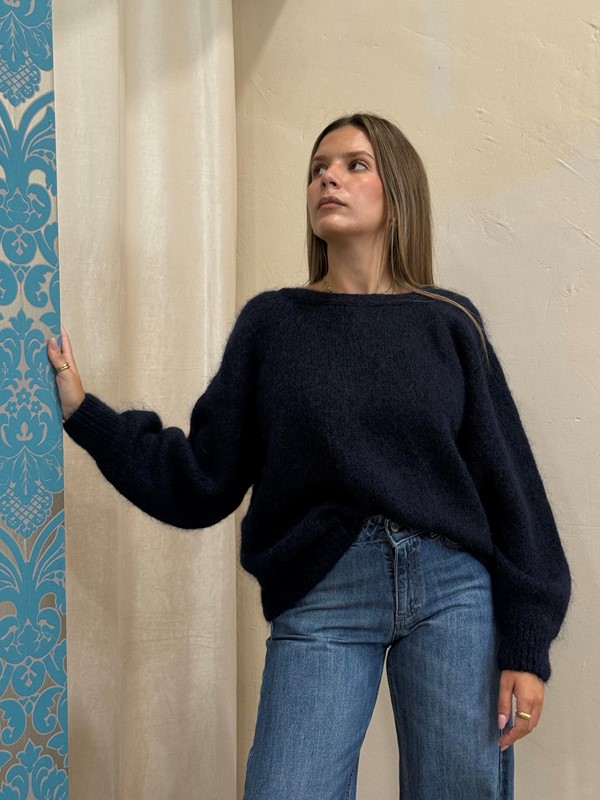 PHILIA LOFT Maglione con scollatura nodo sulla schiena