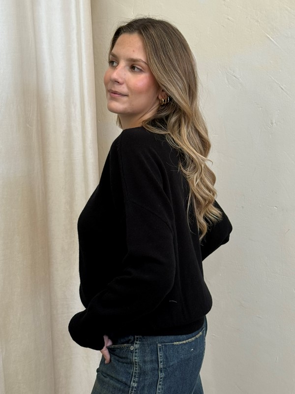 SOUVENIR Maglia scollo tondo doppia lunghezza