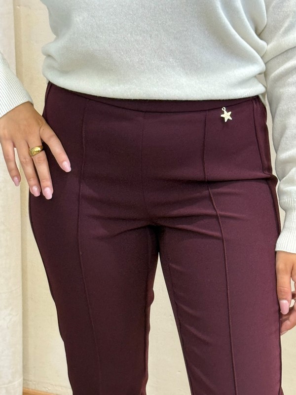 1BFDDE1C9635CC612B14F6580A403C1F_ SOUVENIR Pantalone a sigaretta con elastico dietro