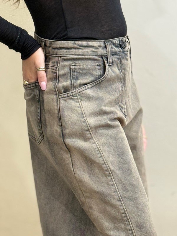 PHILIA LOFT Jeans ballon delave'