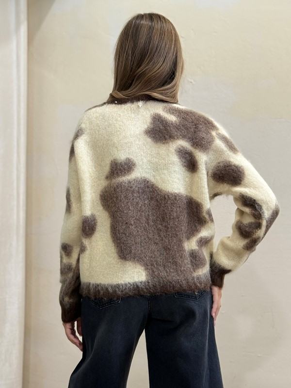 PHILIA LOFT Maglia animalier