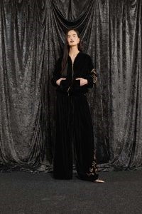 bomber Souvenir velluto donna