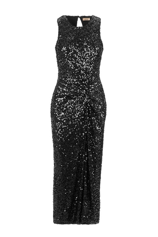H2O Abito lungo con pailettes