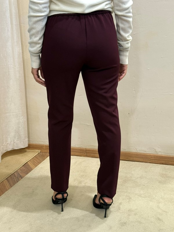 6802F209ED78142F6B641845E6805939_ SOUVENIR Pantalone a sigaretta con elastico dietro