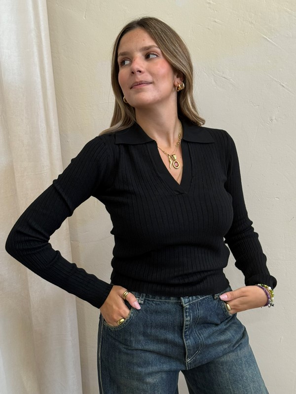 SOUVENIR Maglia  polo a costine