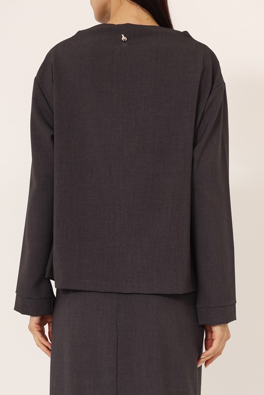 74DB01D0144EAA248344B22066294F03_ PHILIA LOFT Blusa con arricciatura