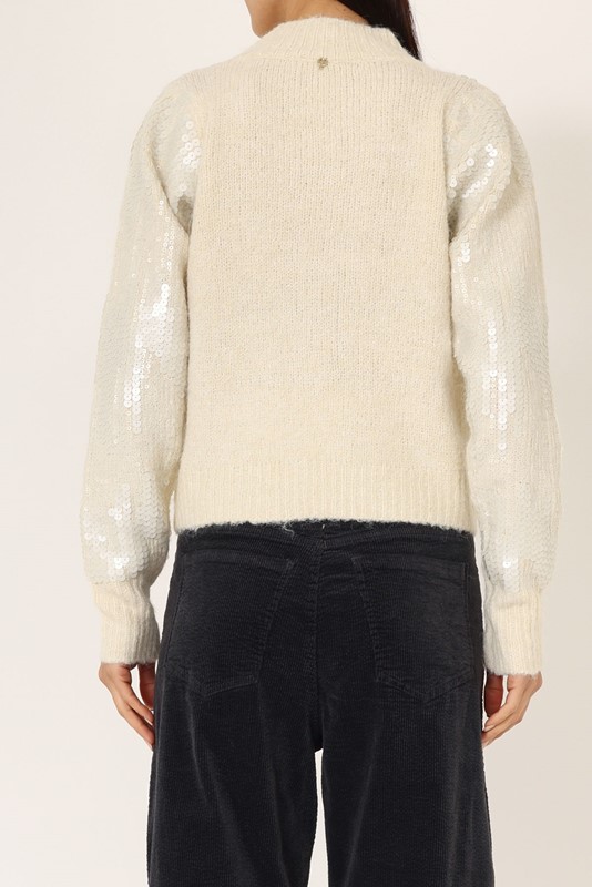 PHILIA LOFT Maglia con paillettes