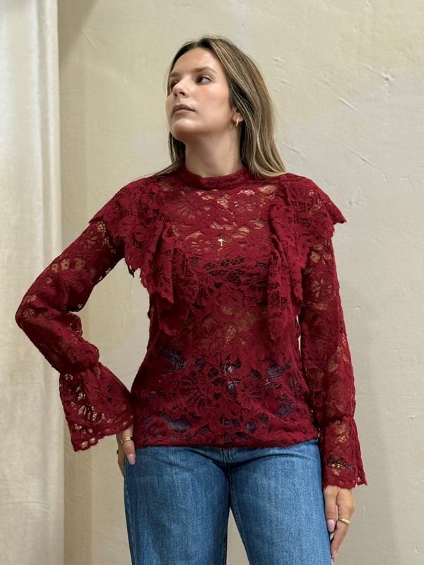 camicia in pizzo PHILIA LOFT